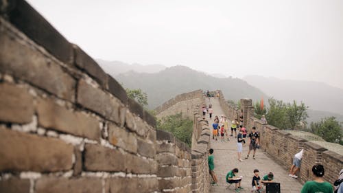 Royalty-Free photo: Great Wall of China