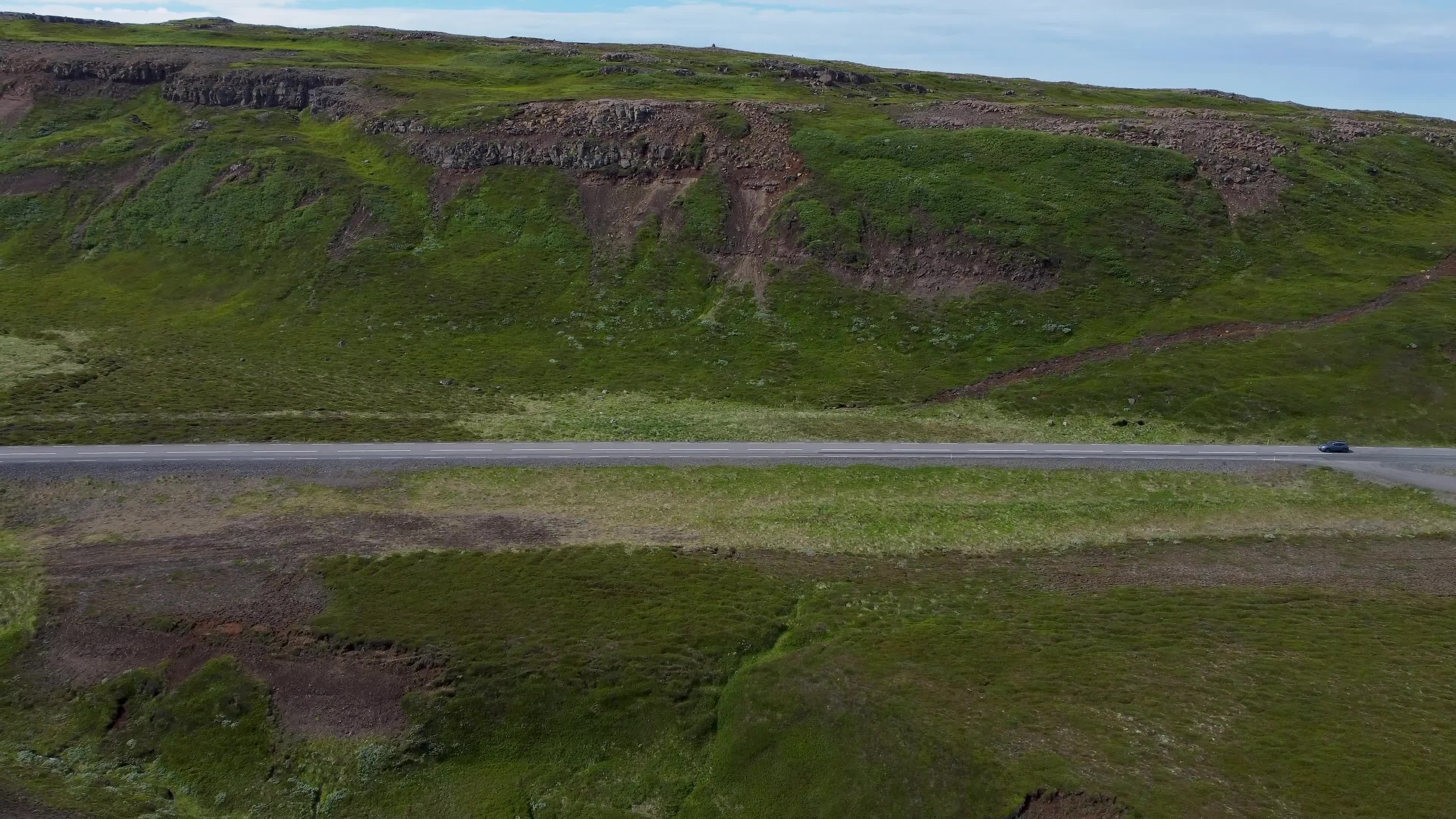 Scenic Aerial View of Lush Green Landscape Free Stock Video Footage ...