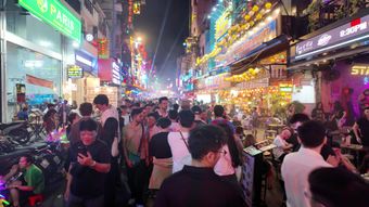 日常烟火夜市高清视频视频素材