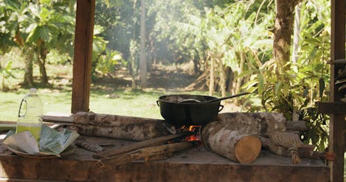 Odun Yakarak Pişirme Yöntemi