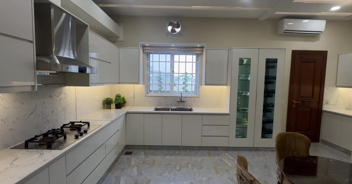 Modern Minimalist Kitchen Interior Design Free Stock Video Footage ...