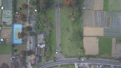 Terres Inclinées Pour L'agriculture Agricole