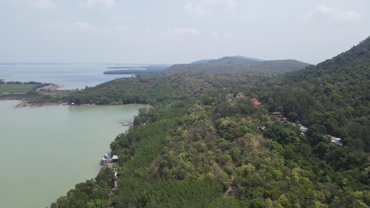 Stunning Aerial View of Lush Green Landscapes Free Stock Video Footage ...