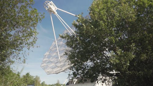 A Giant Radio Telescope Used For Astronomy
