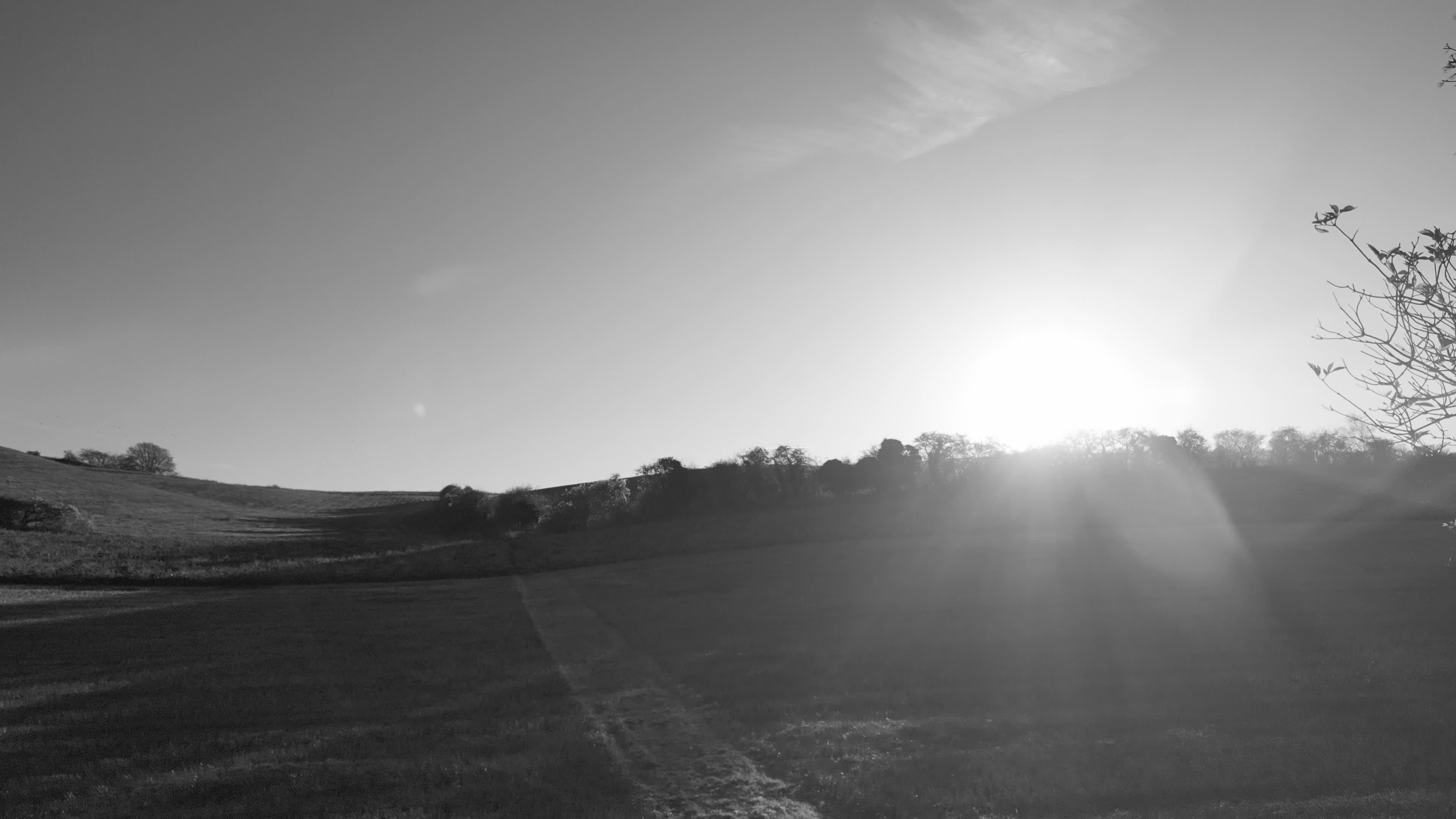 Serene Sunset Over Rolling Hills Landscape Free Stock Video Footage ...