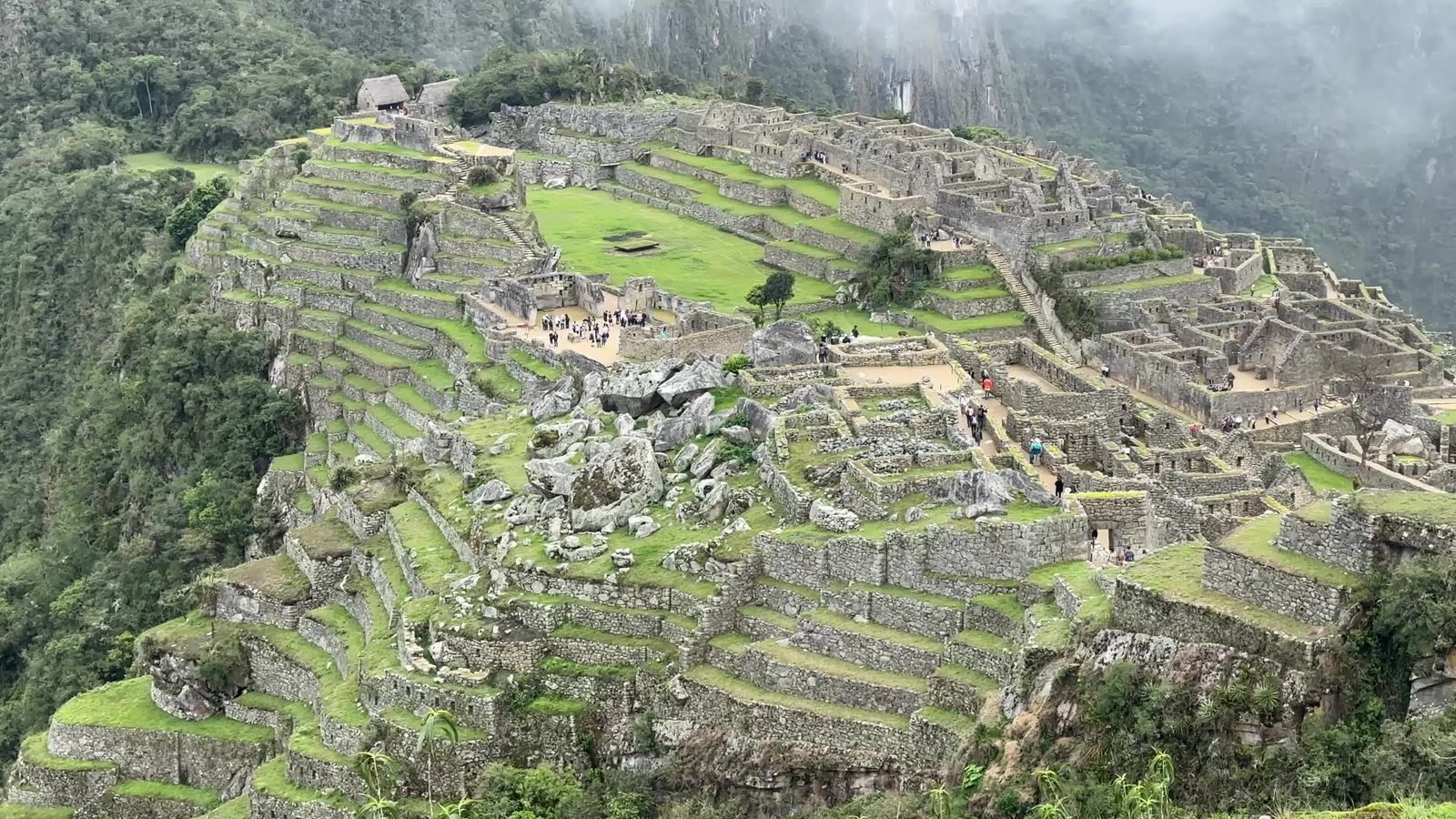 Beautiful View of Machu Picchu Free Stock Video Footage, Royalty-Free ...