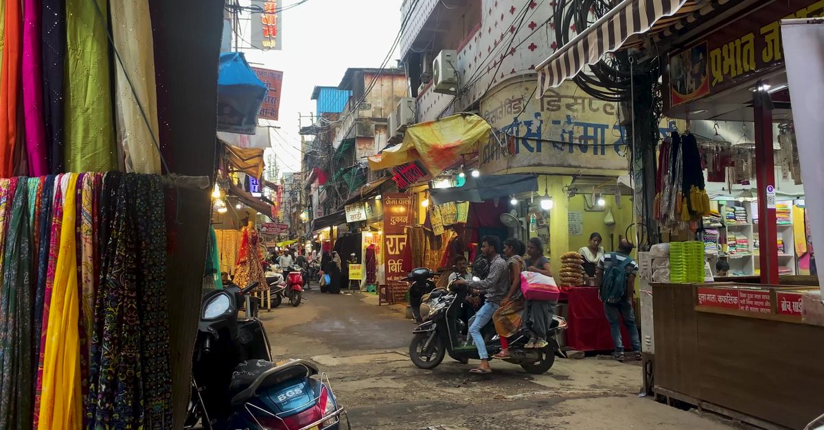Local Bazaar Vibrant Local Bazaar in Bustling City Market Free Stock Video Footage ...