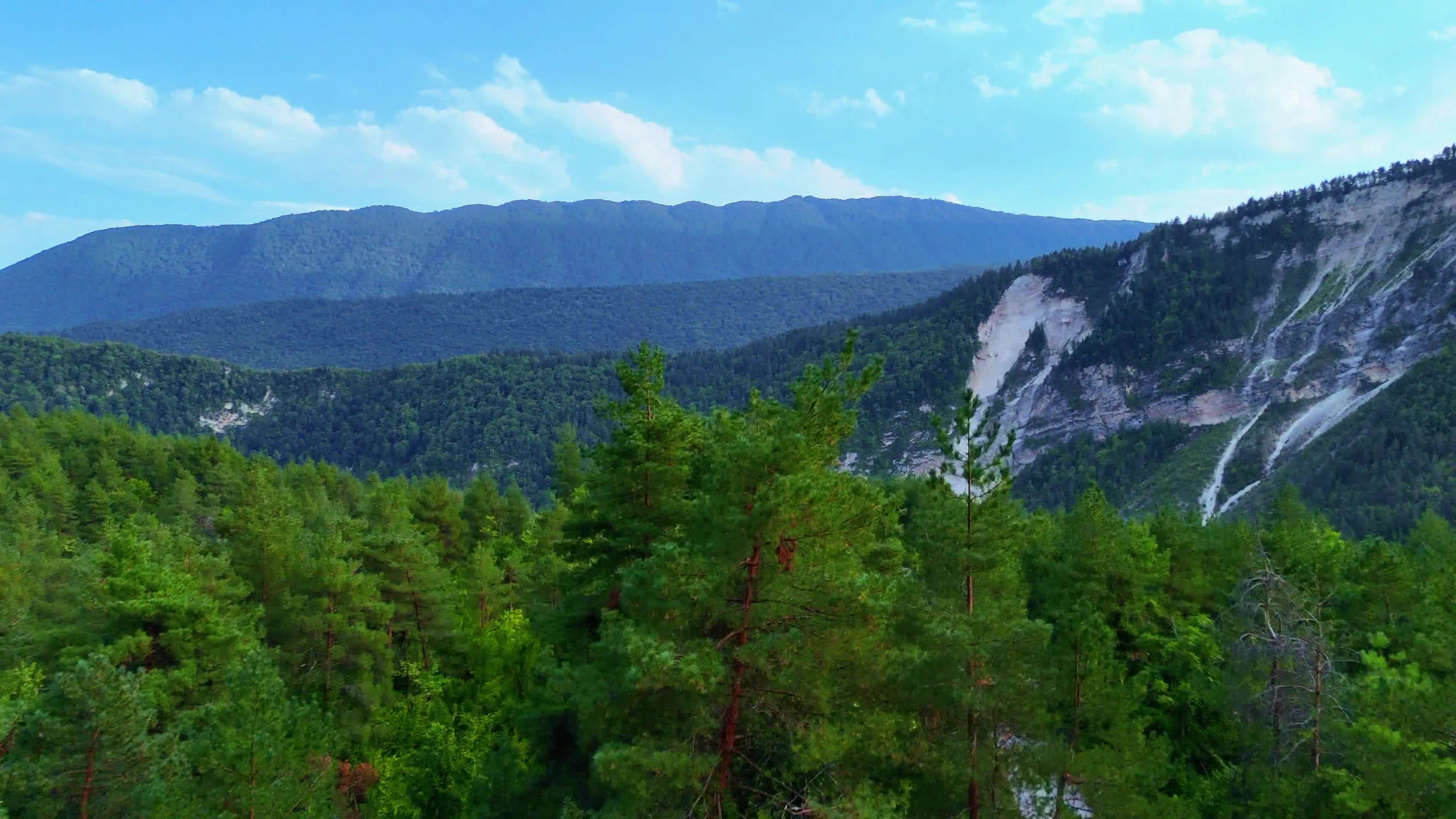 stunning aerial view of green mountain forests 29639367 — free pexels stock footage