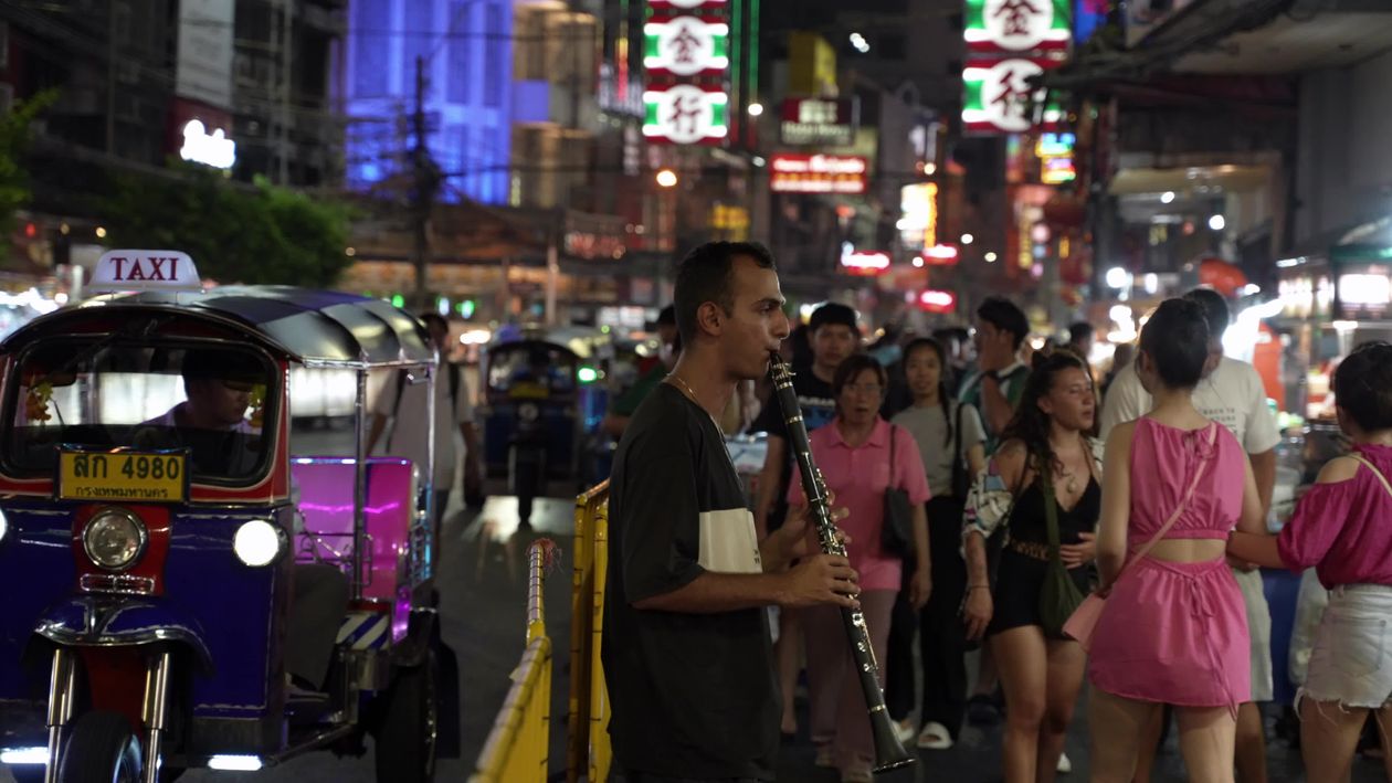 Vibrant Nightlife in Bangkok's Chinatown Free Stock Video Footage ...