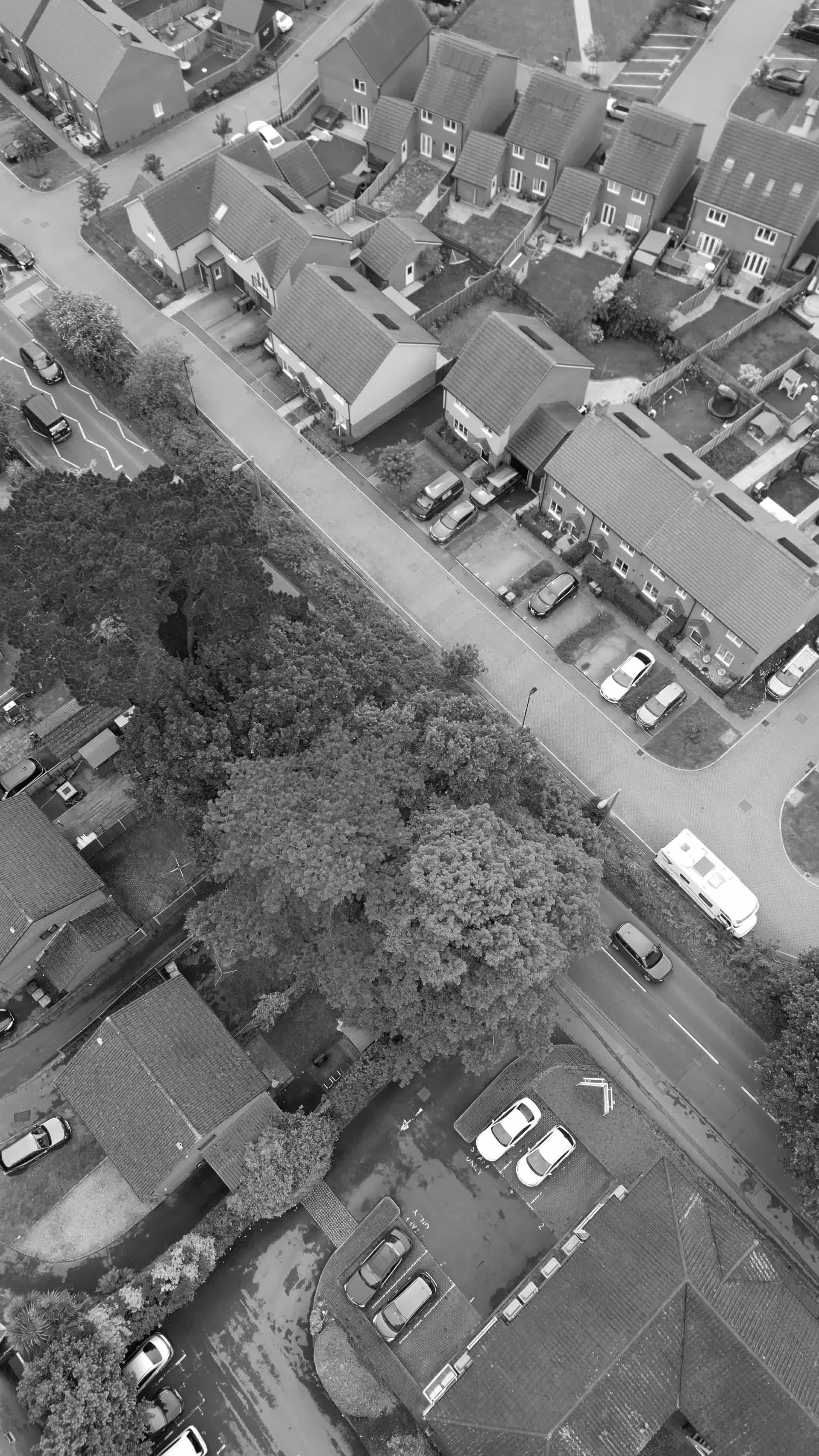 aerial view of suburban neighborhood 29868095 — free pexels stock footage