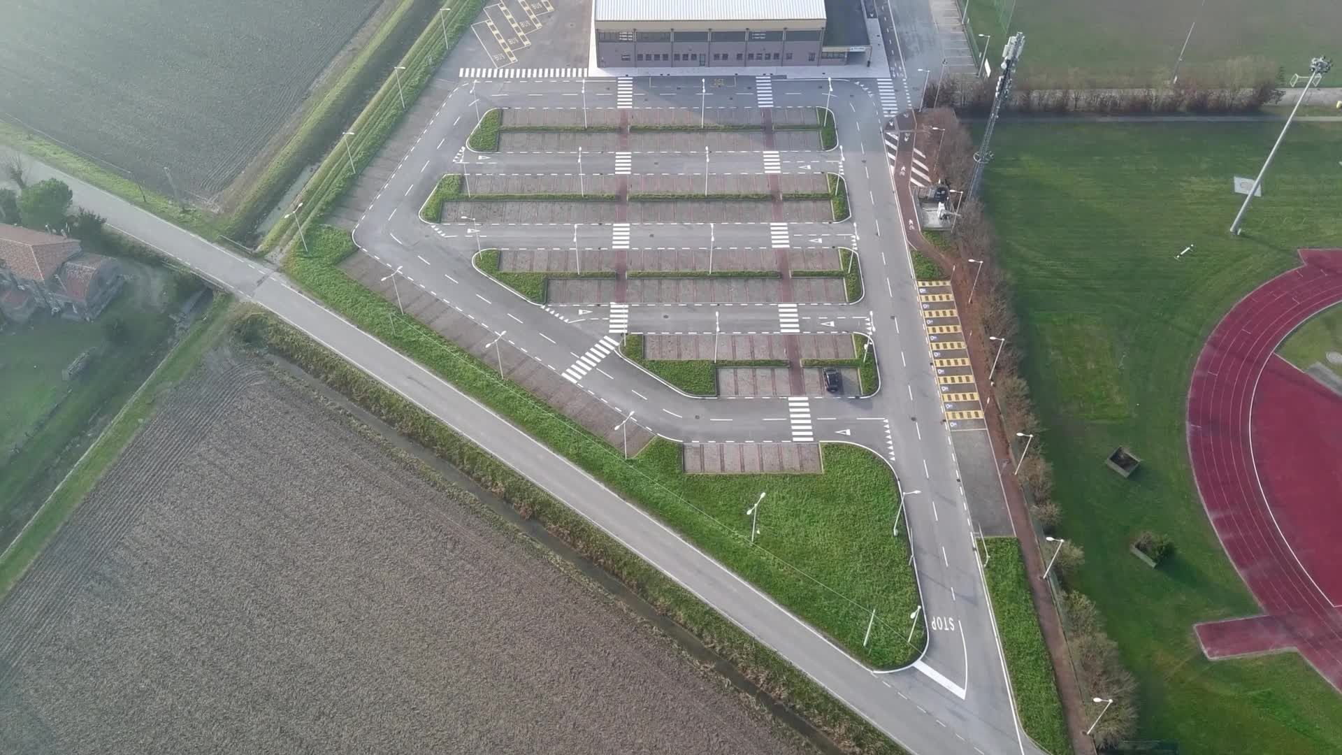 Empty Parking Area Videos, Download The