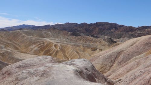 A Natural Landscape Of Mountains And Hills