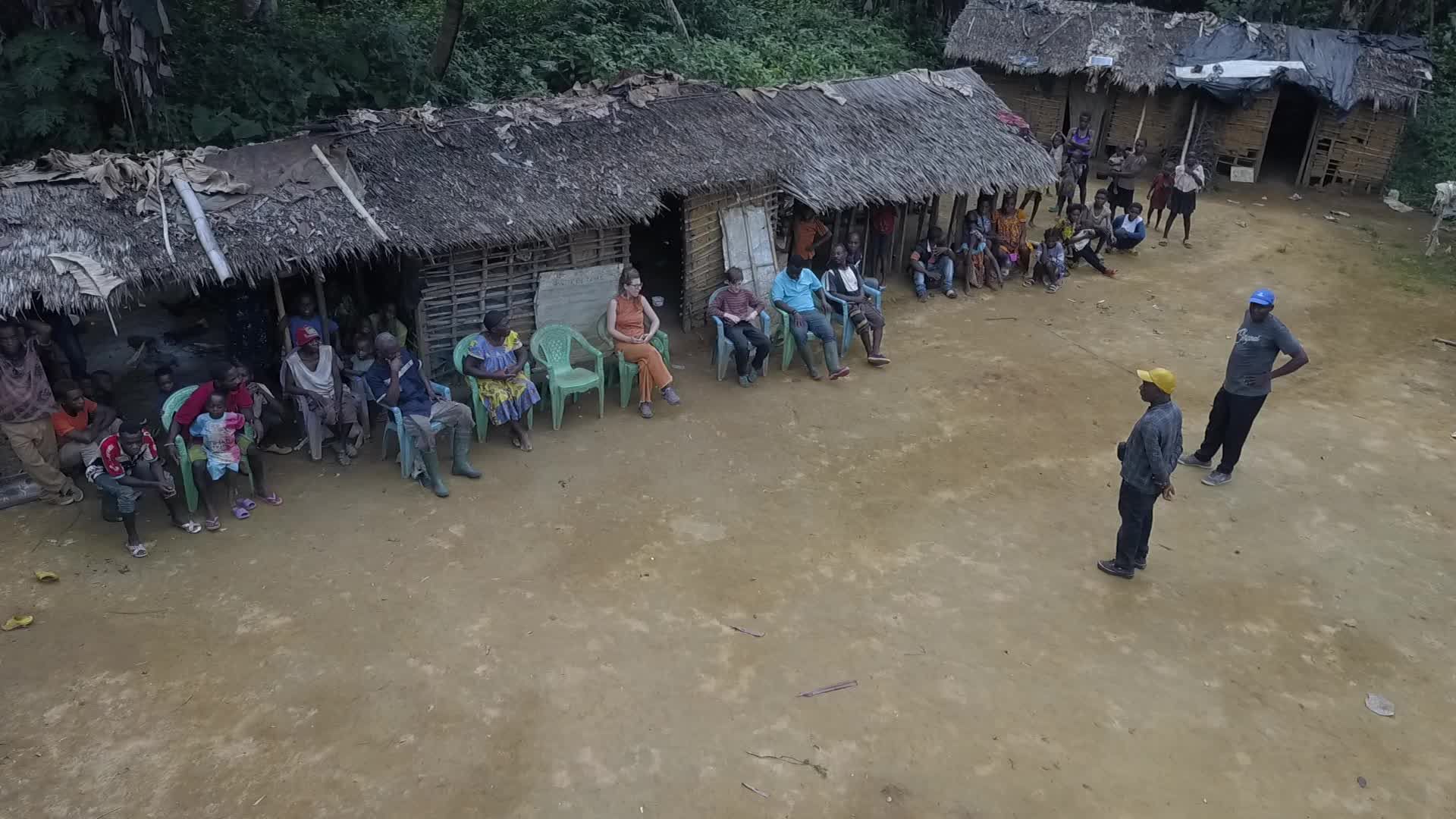 Community Gathering in African Village Free Stock Video Footage ...