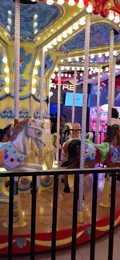 Colorful Nighttime Carousel Ride Free Stock Video Footage, Royalty-Free ...