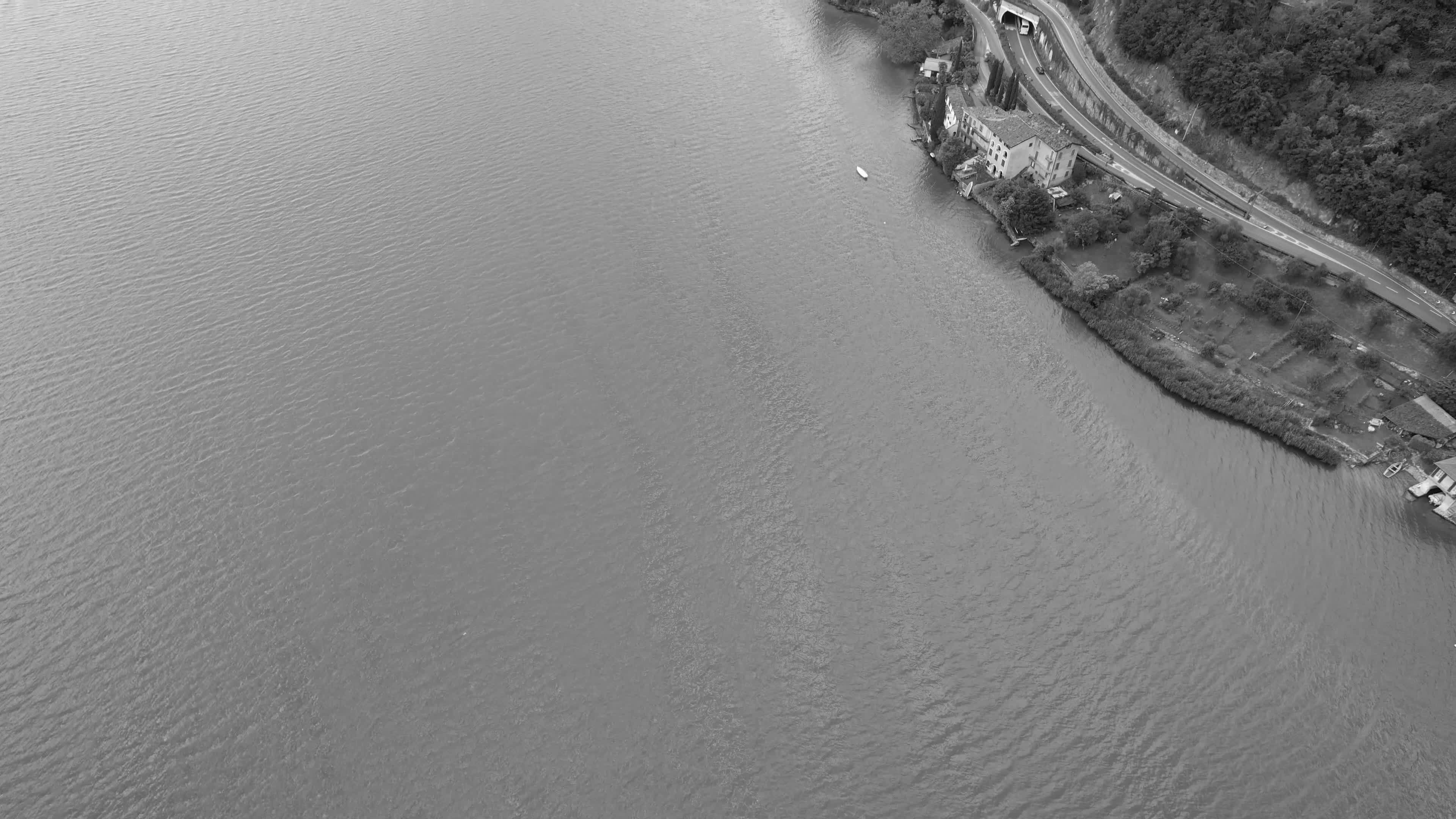 Breathtaking Aerial View of Riverside Landscape Free Stock Video ...