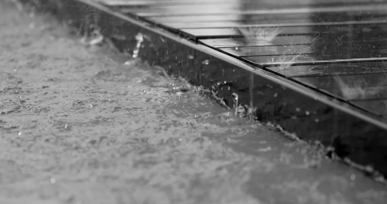 Rain Falling on Pavement in Slow Motion Free Stock Video Footage ...