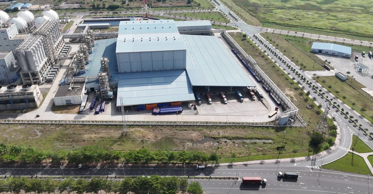 Aerial View of Industrial Factory Complex Free Stock Video Footage ...