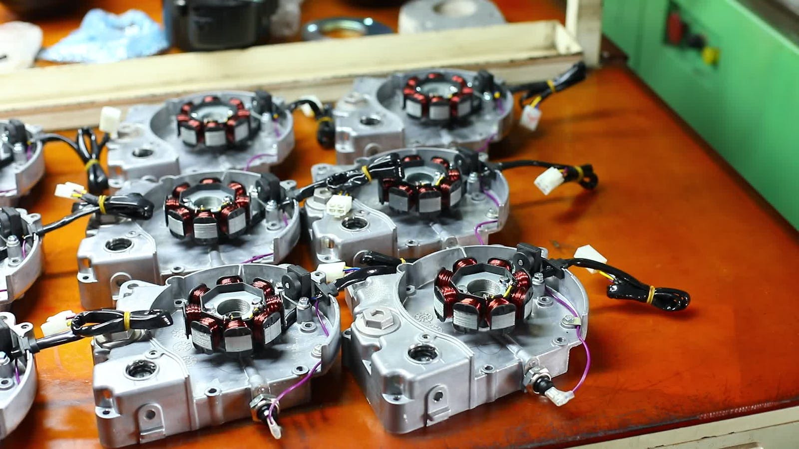 Motorcycle Engine Assembly Process in Factory Free Stock Video Footage ...