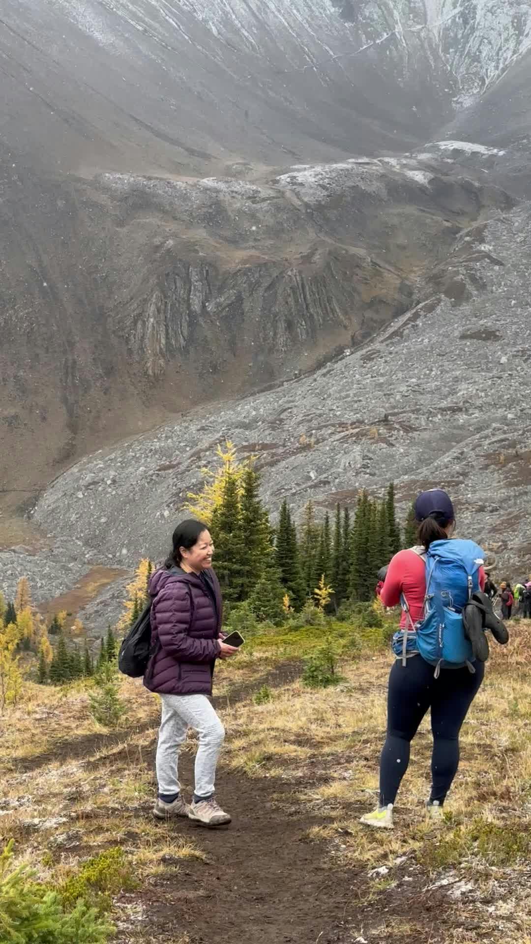 scenic mountain hiking adventure in autumn 30452890