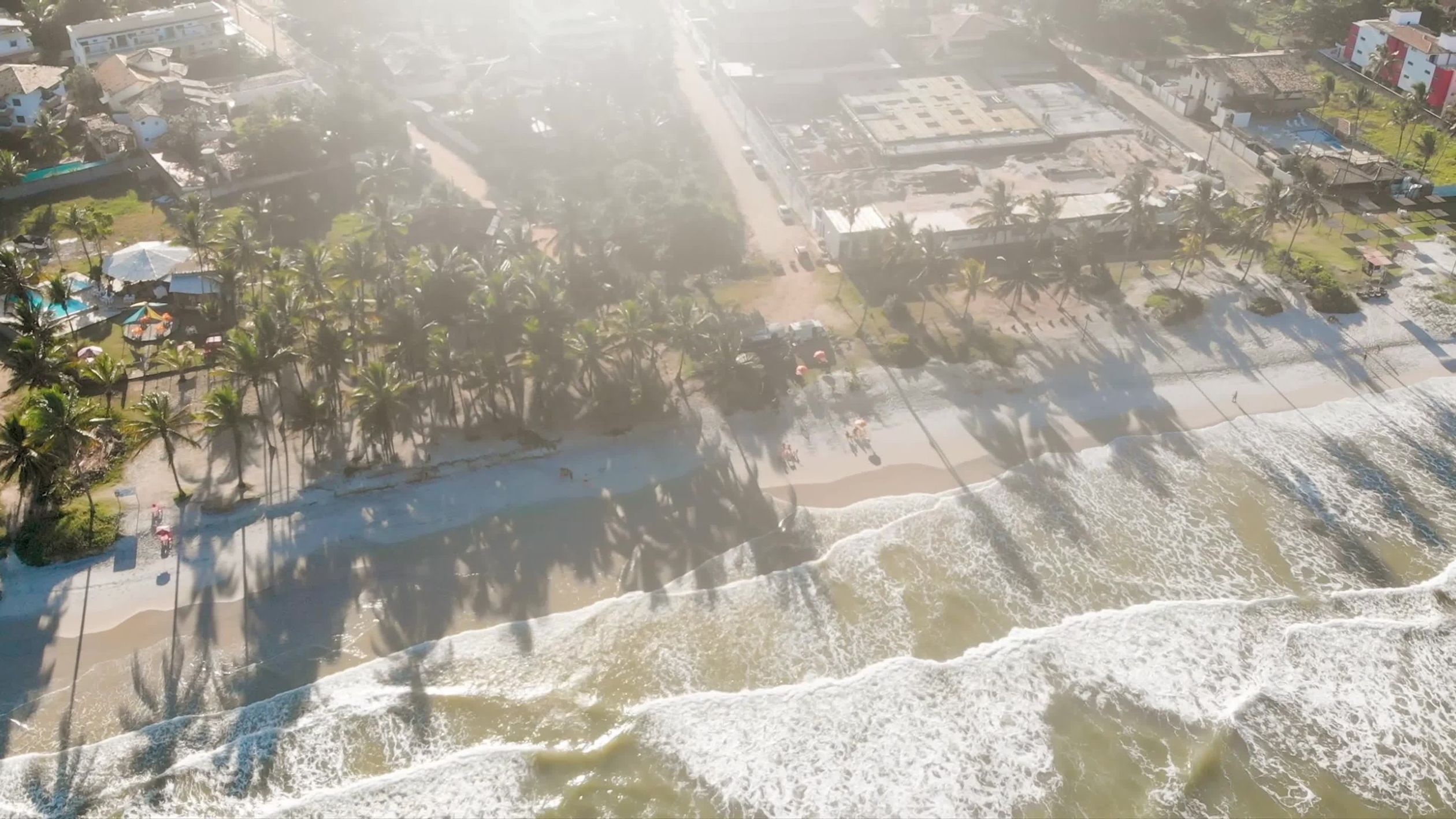 Construction Team Planning Near Beachside Location Free Stock Video ...