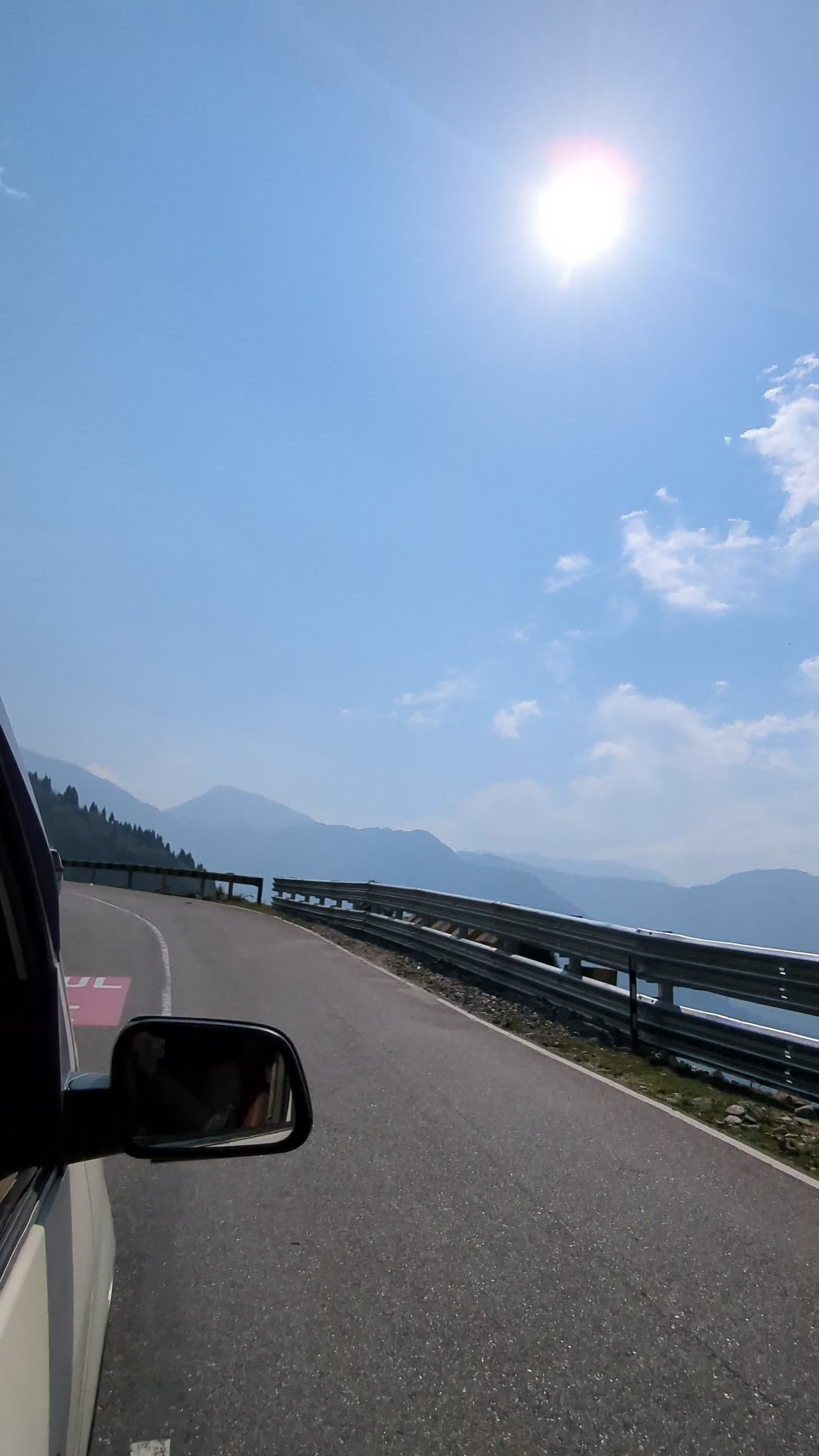 Scenic Mountain Road Drive on Sunny Day Free Stock Video Footage ...