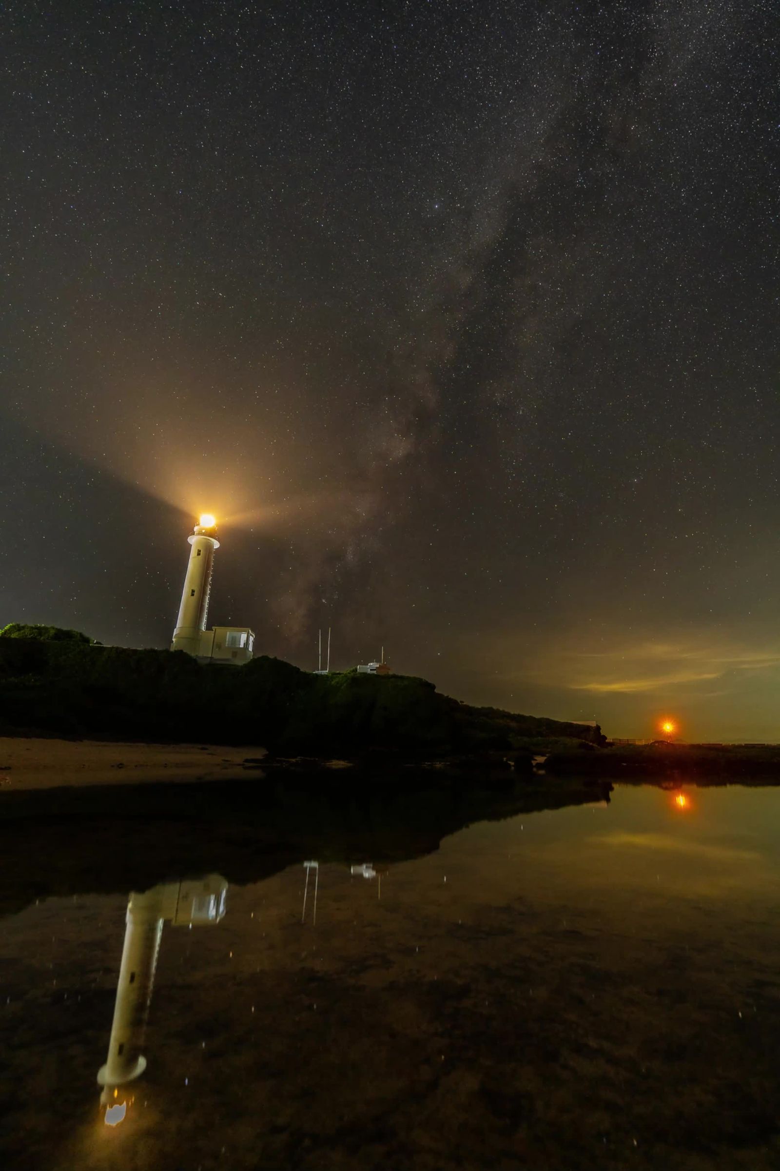 Stunning Night Sky with Milky Way and Ocean Free Stock Video Footage ...