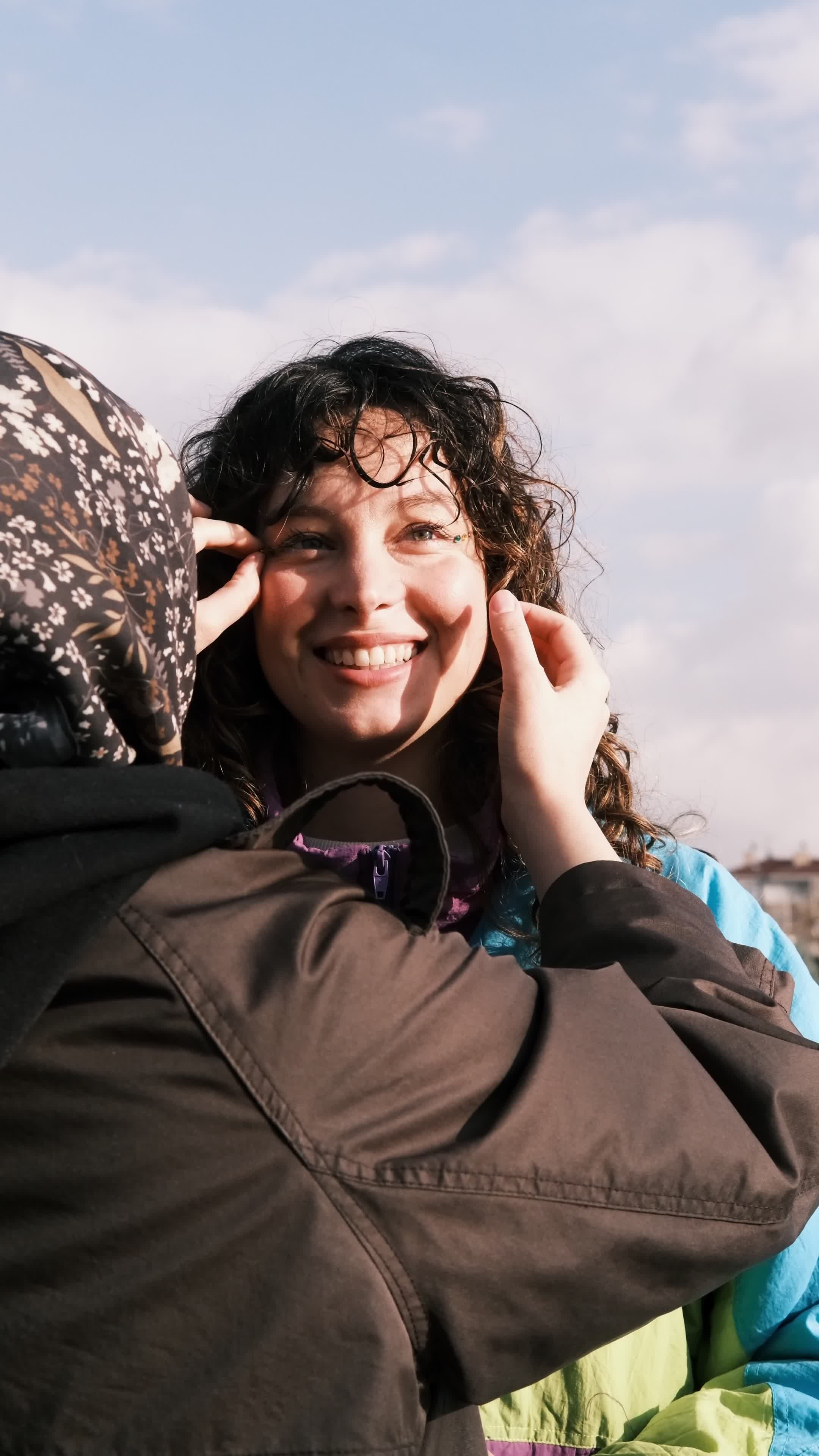 Joyful Friendship Outdoors in Natural Light Free Stock Video Footage ...