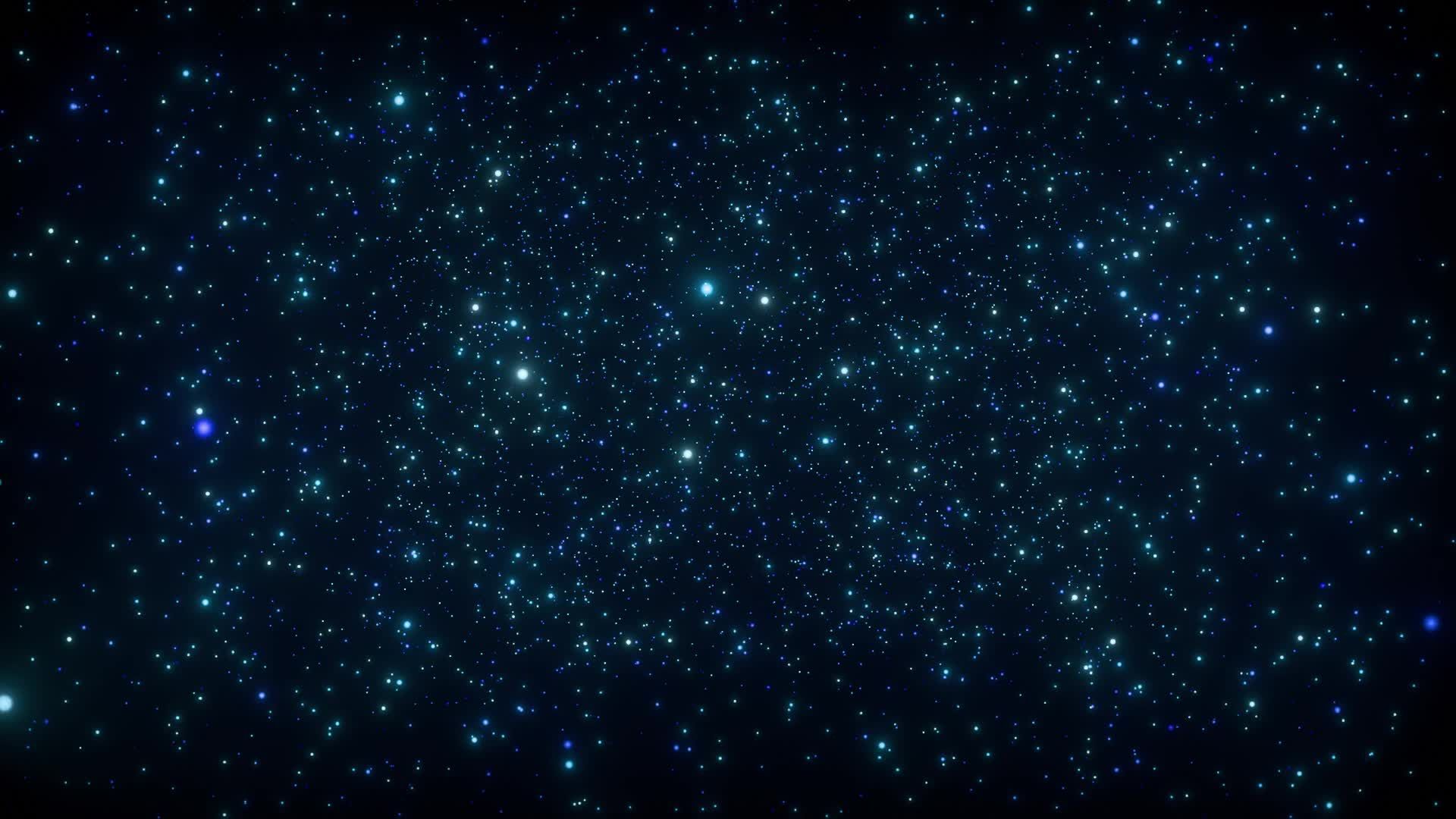 Beautiful Night Sky Full of Twinkling Stars Free Stock Video Footage ...