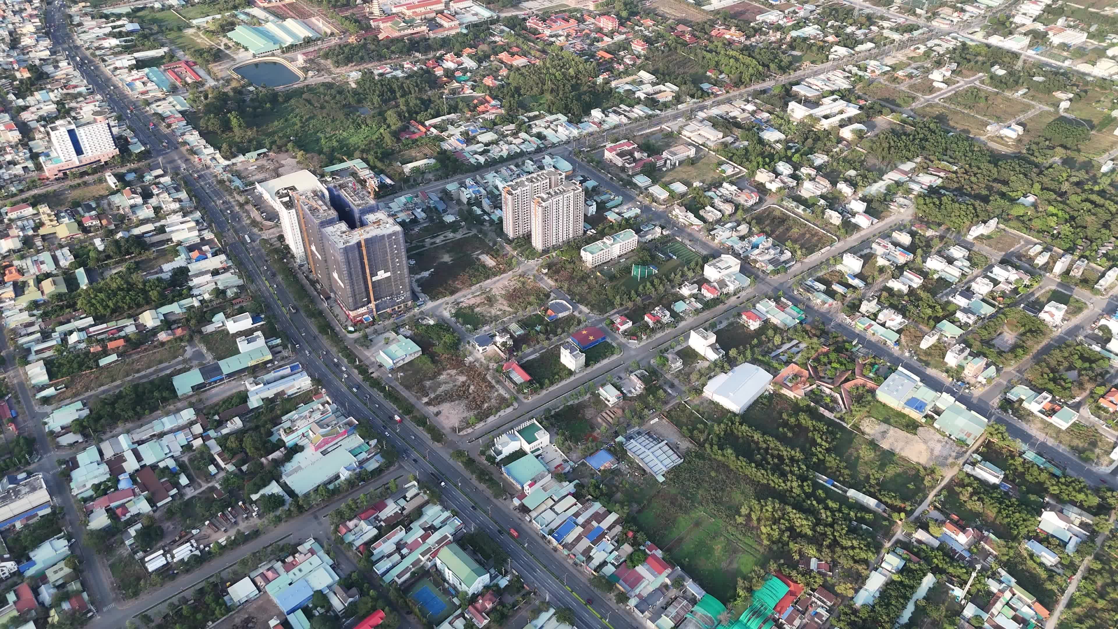 Aerial View of Urban City Landscape at Daytime Free Stock Video Footage ...
