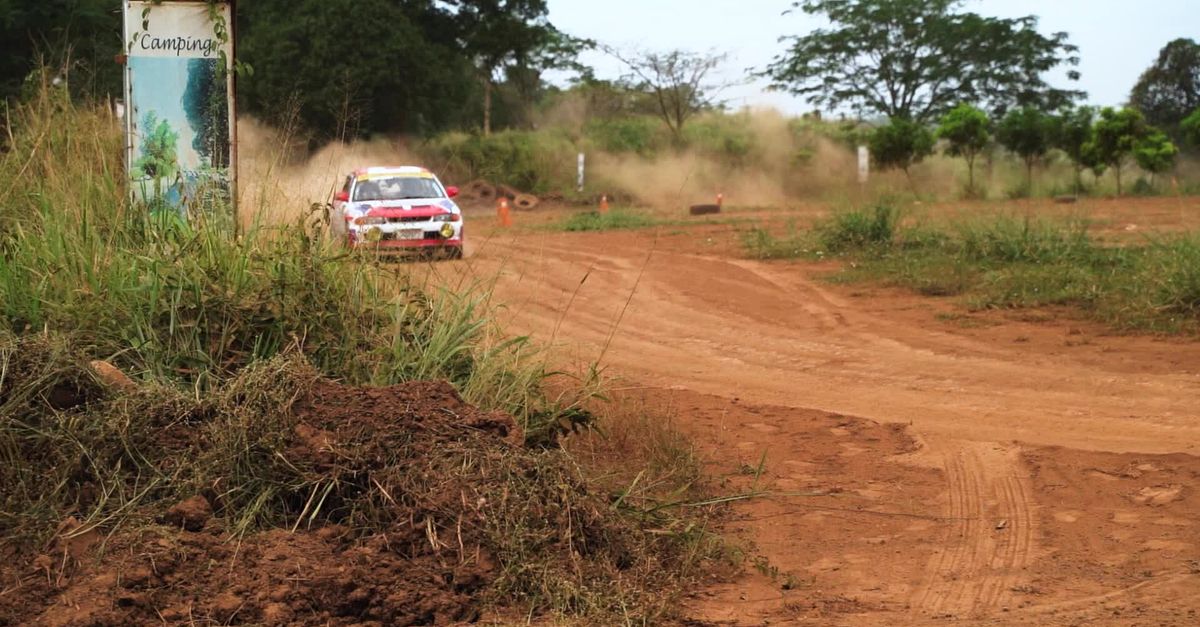 Exciting Rally Car Race on Dirt Track Free Stock Video Footage, Royalty ...