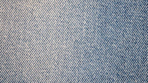 Close-up Footage Of A Denim Fabric In A Fast Panning Motion