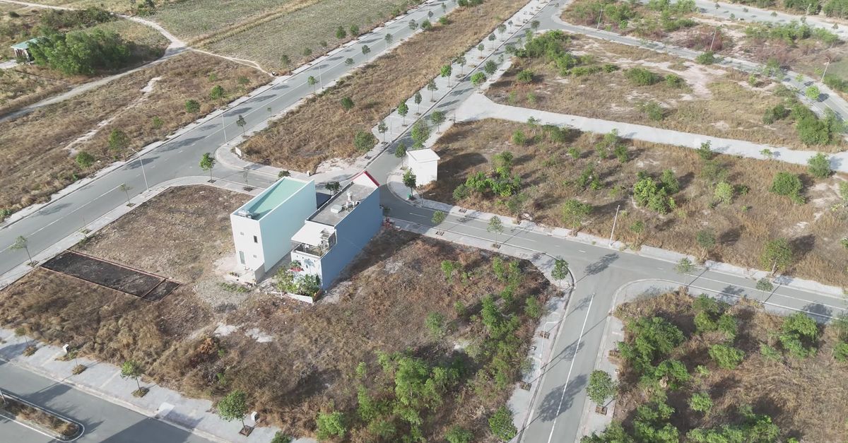 Empty Housing Development Aerial View of Empty Residential Development Free Stock Video Footage ...