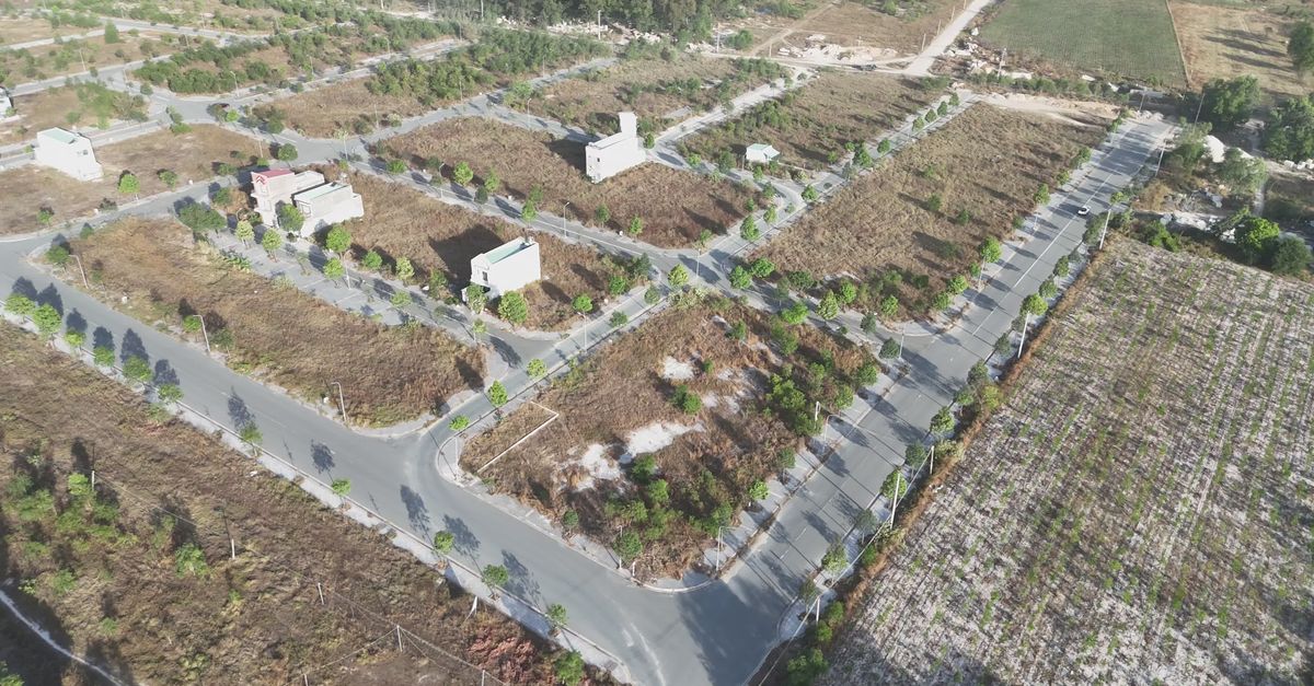 Empty Housing Development Aerial View of Empty Residential Development Free Stock Video Footage ...