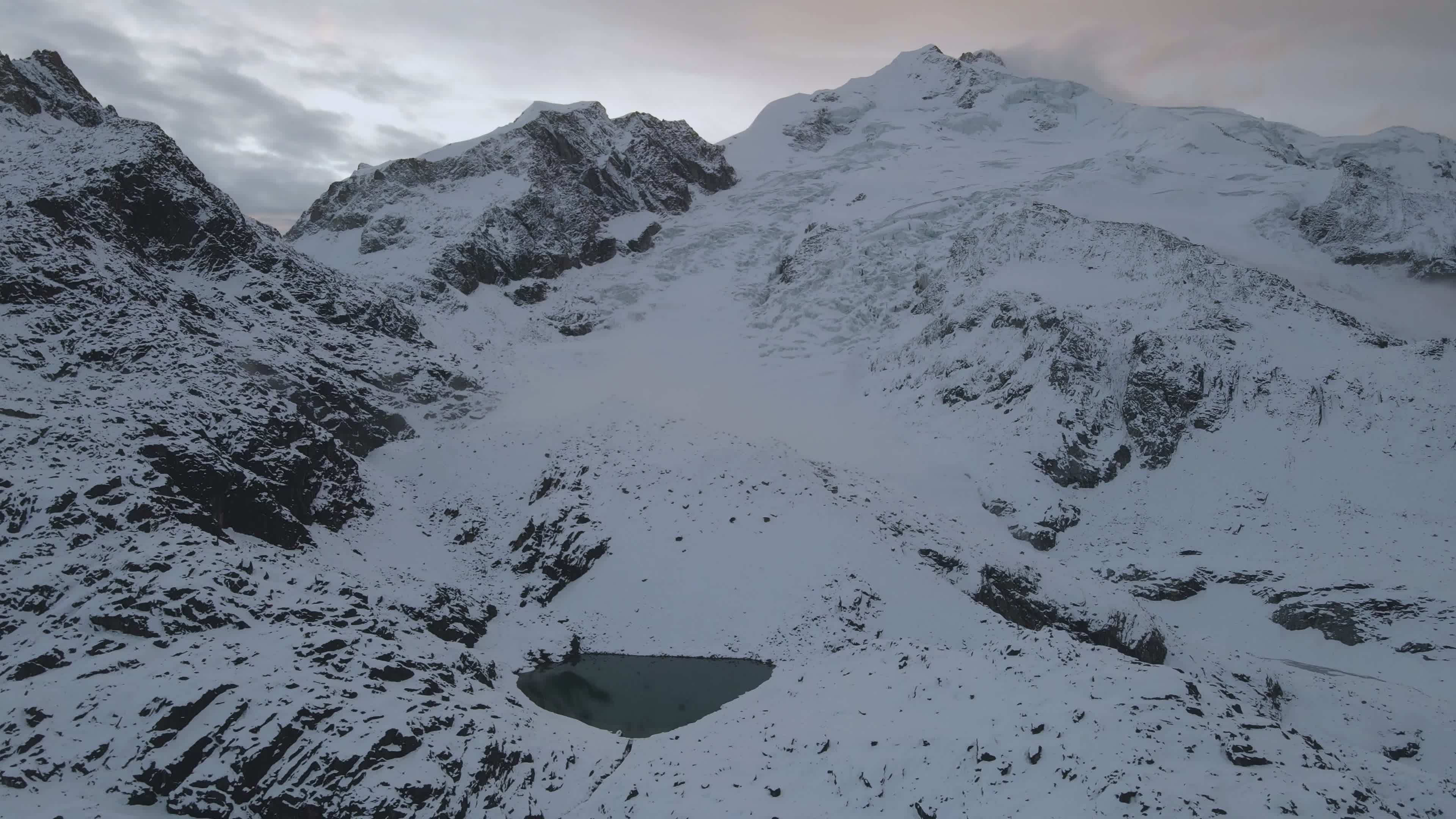stunning snowy mountain aerial drone view 31115054 — free pexels stock footage