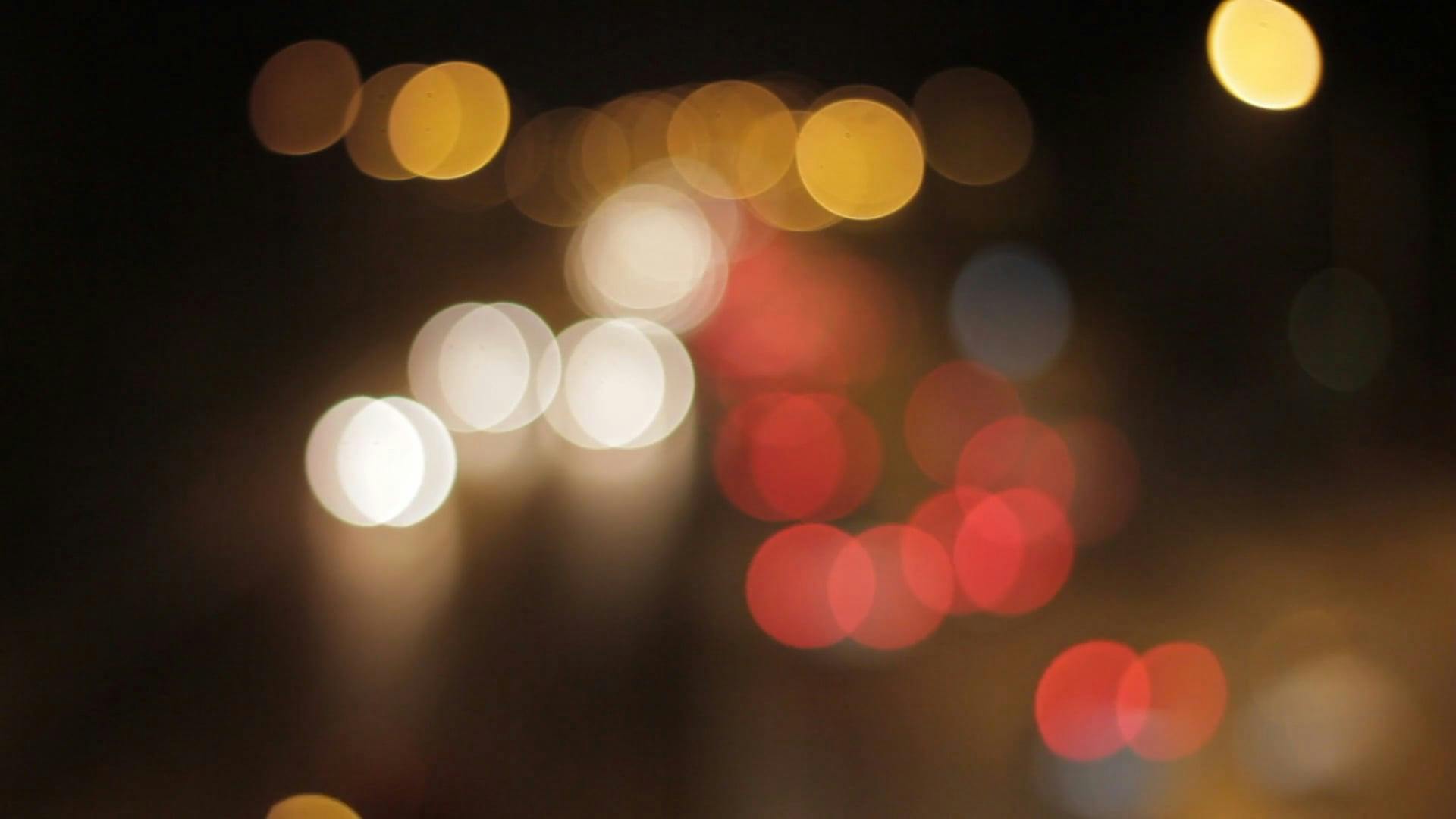 gold bokeh video free