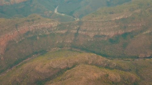 Lake And Valleys On The Mountain Ranges