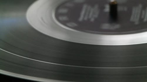Vinyl Record Spinning