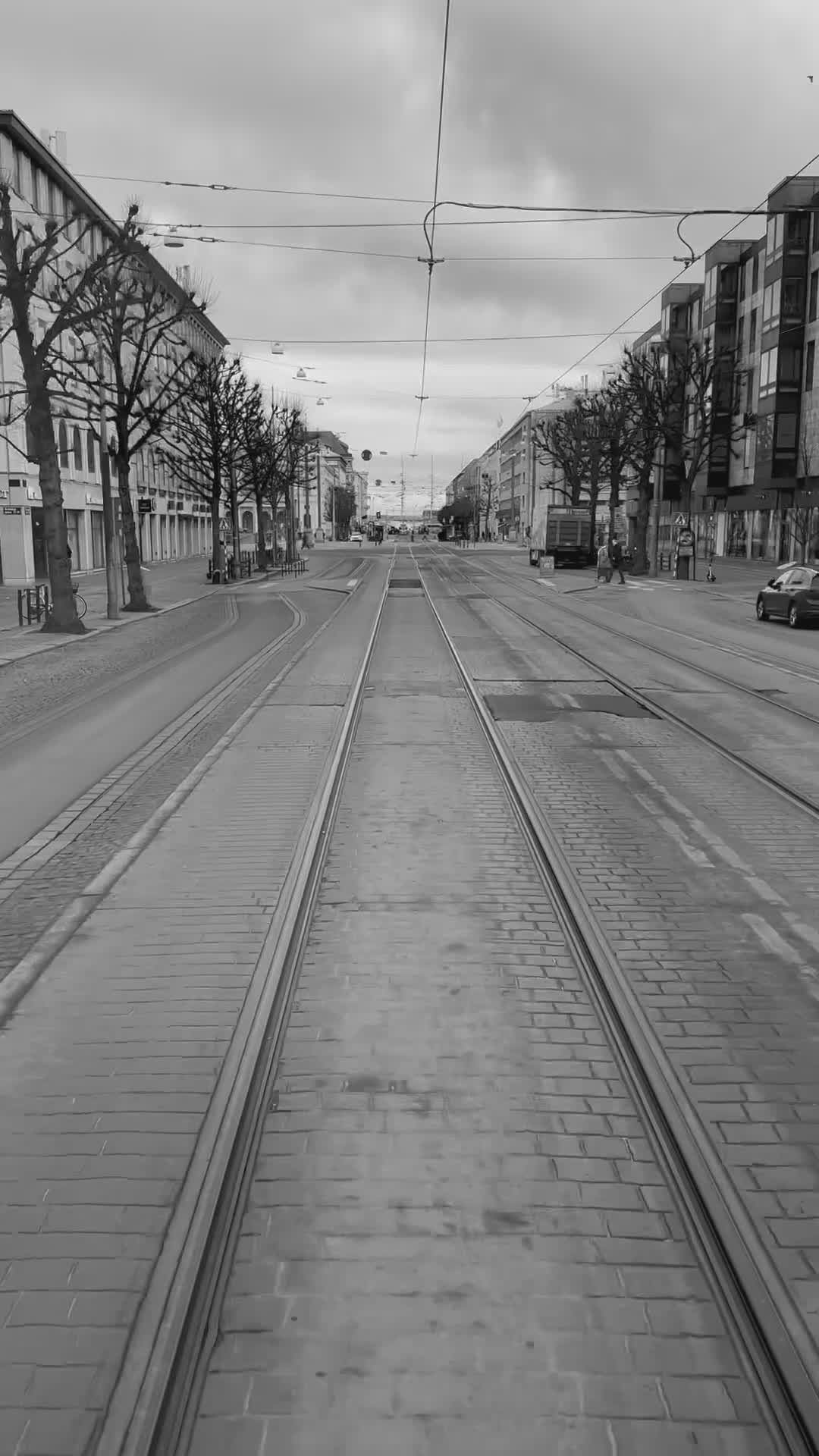 empty gothenburg street in black and white 31199329 — free pexels stock footage