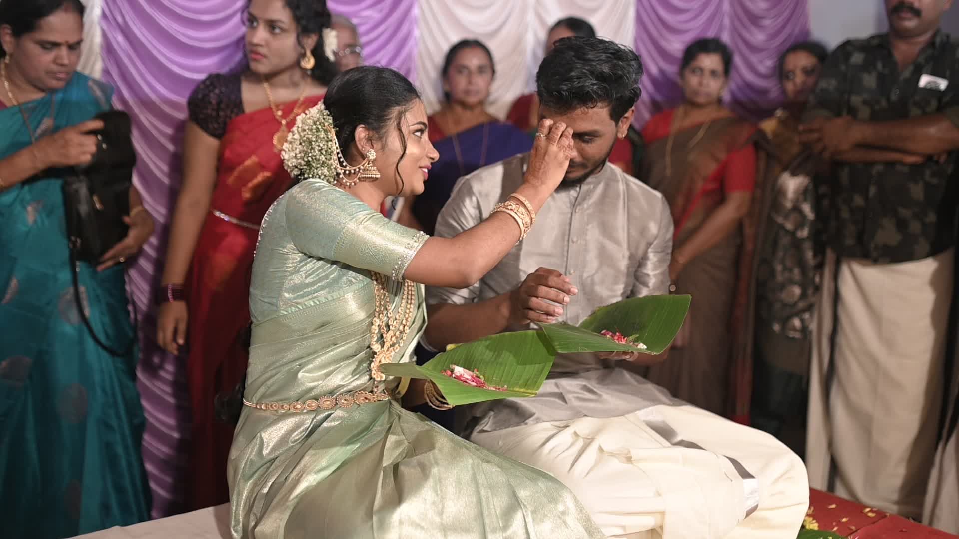 Traditional South Indian Wedding Ceremony Highlights Free Stock Video ...