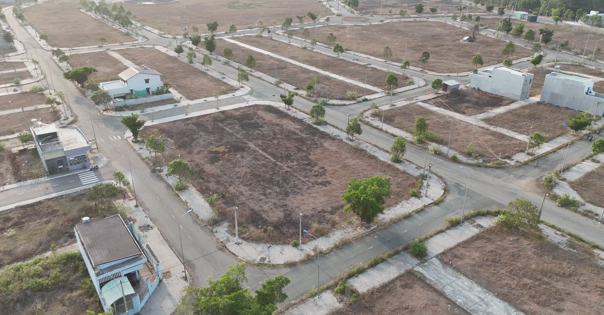 Empty Land Layout Aerial View of Empty Residential Lots Free Stock Video Footage, Royalty ...