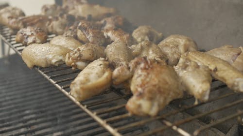 Grilling Chicken