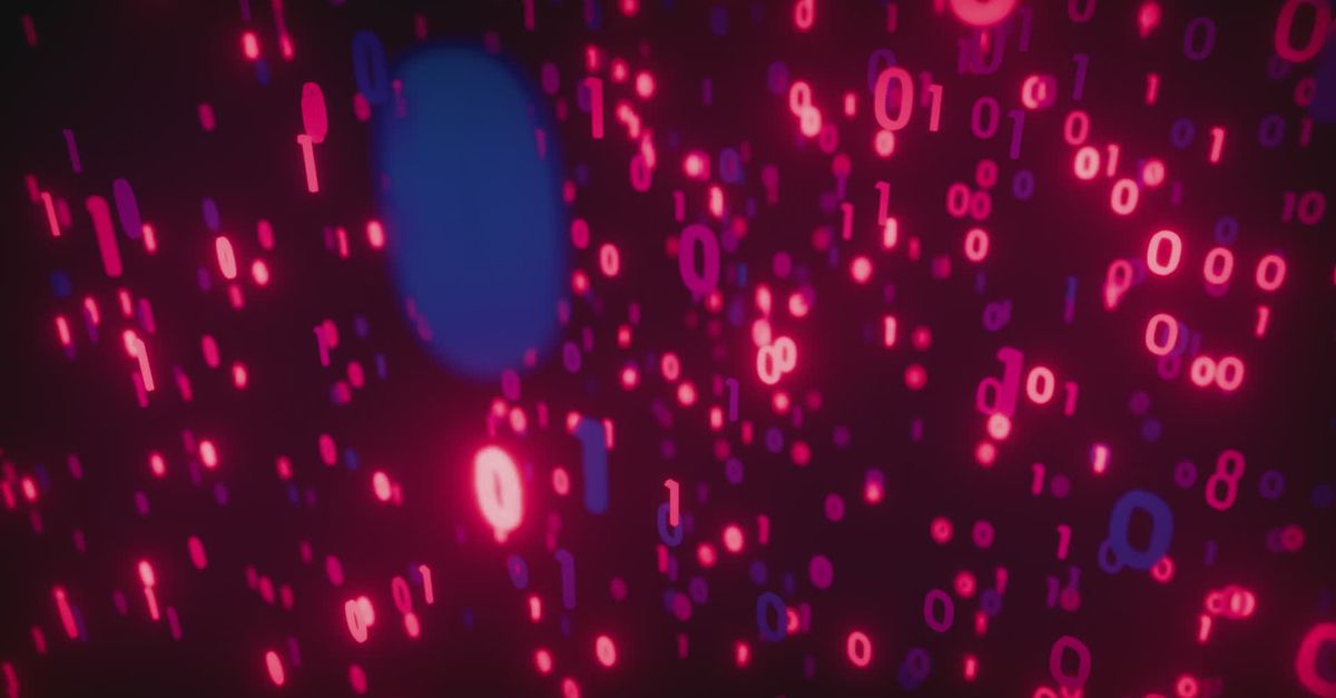 Dynamic Digital Binary Code Background Animation Free Stock Video ...