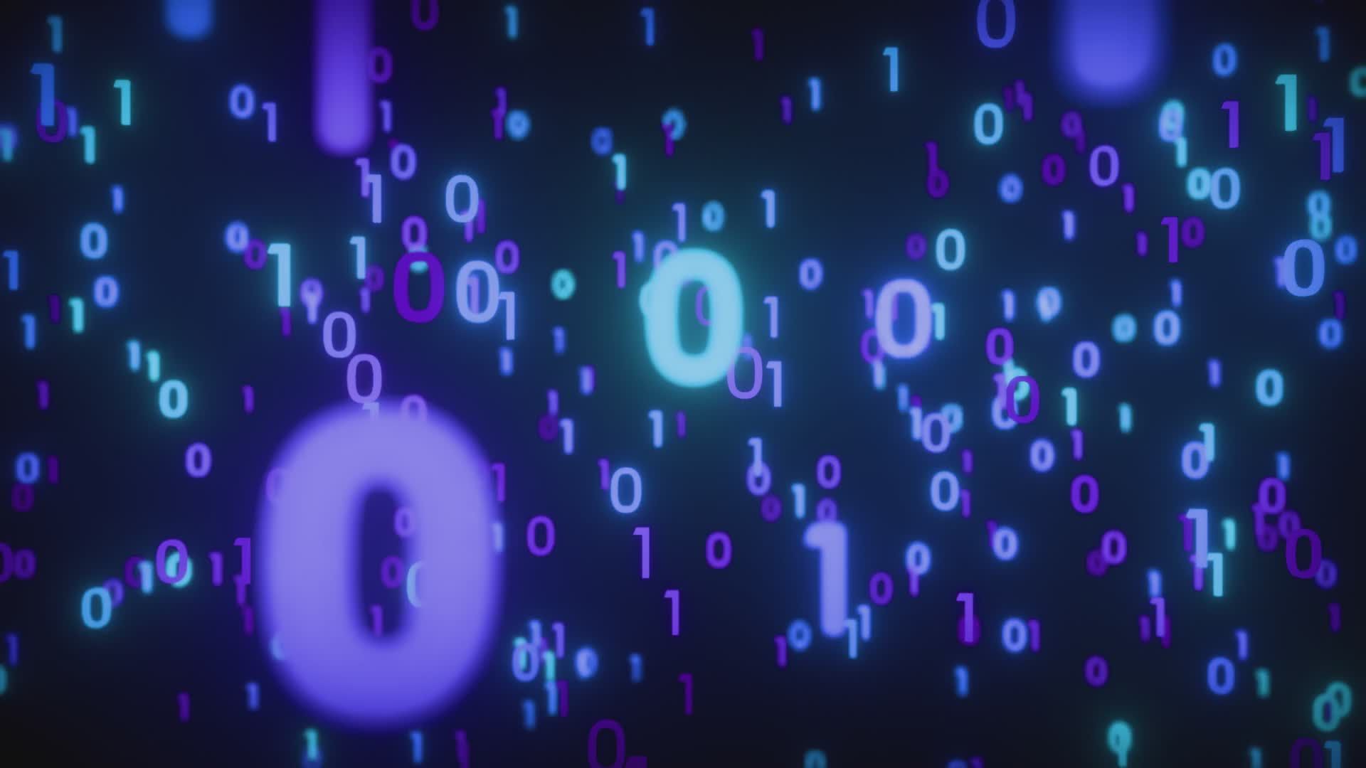 Binary Pyramid Animation Digital Binary Code Matrix Animation Free Stock Video Footage, Royalty ...