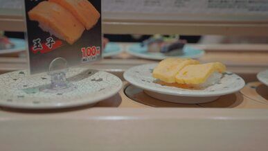 authentic conveyor belt sushi experience