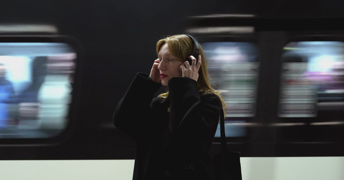 Woneb Inmotion Reference Woman in Motion at Subway Station Free Stock Video Footage, Royalty ...