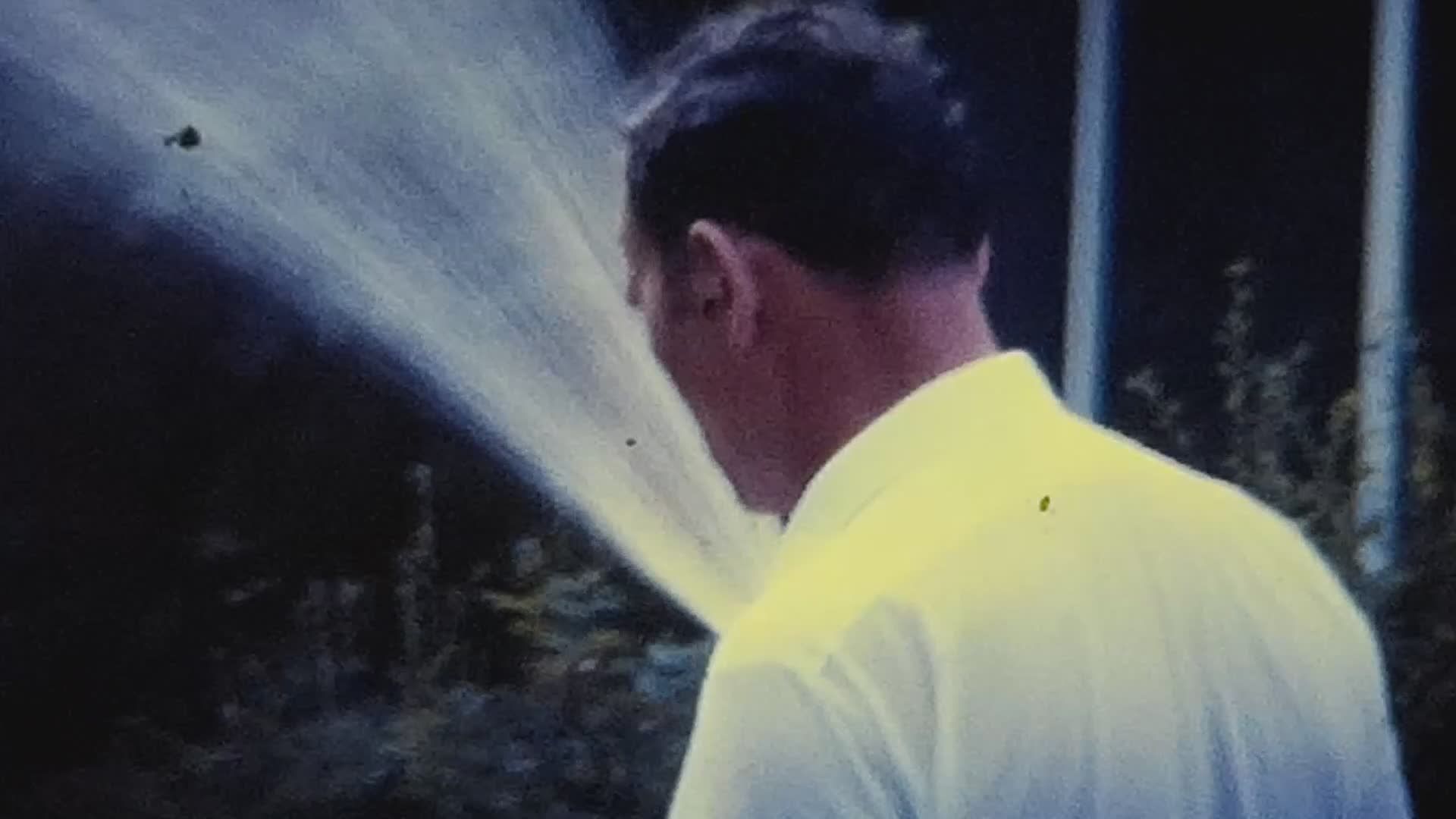 Vintage Suburban Lawn Care in Classic Film Free Stock Video Footage ...