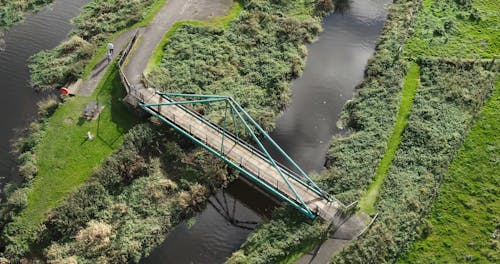 Aerial View Of A Bridge