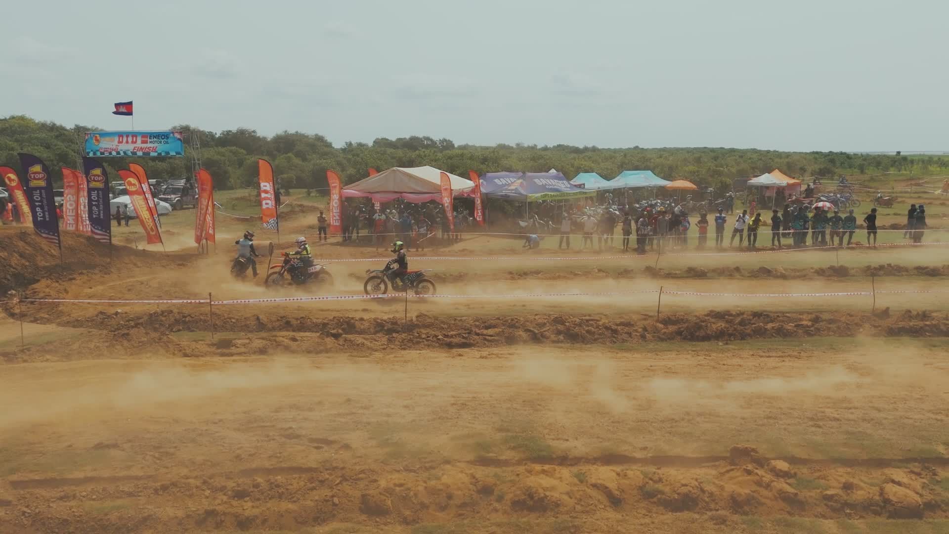Exciting Outdoor Motorcycle Racing Event Free Stock Video Footage ...