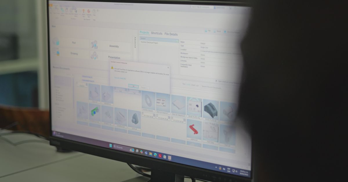 Fake Engineering Work Screen Engineering Software on Computer Screen in Lab Free Stock Video Footage ...