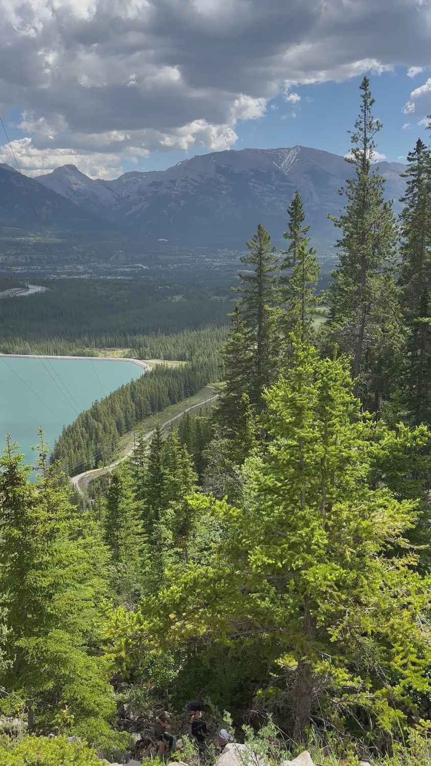 Scenic Mountain and Lake View in Summer Free Stock Video Footage ...